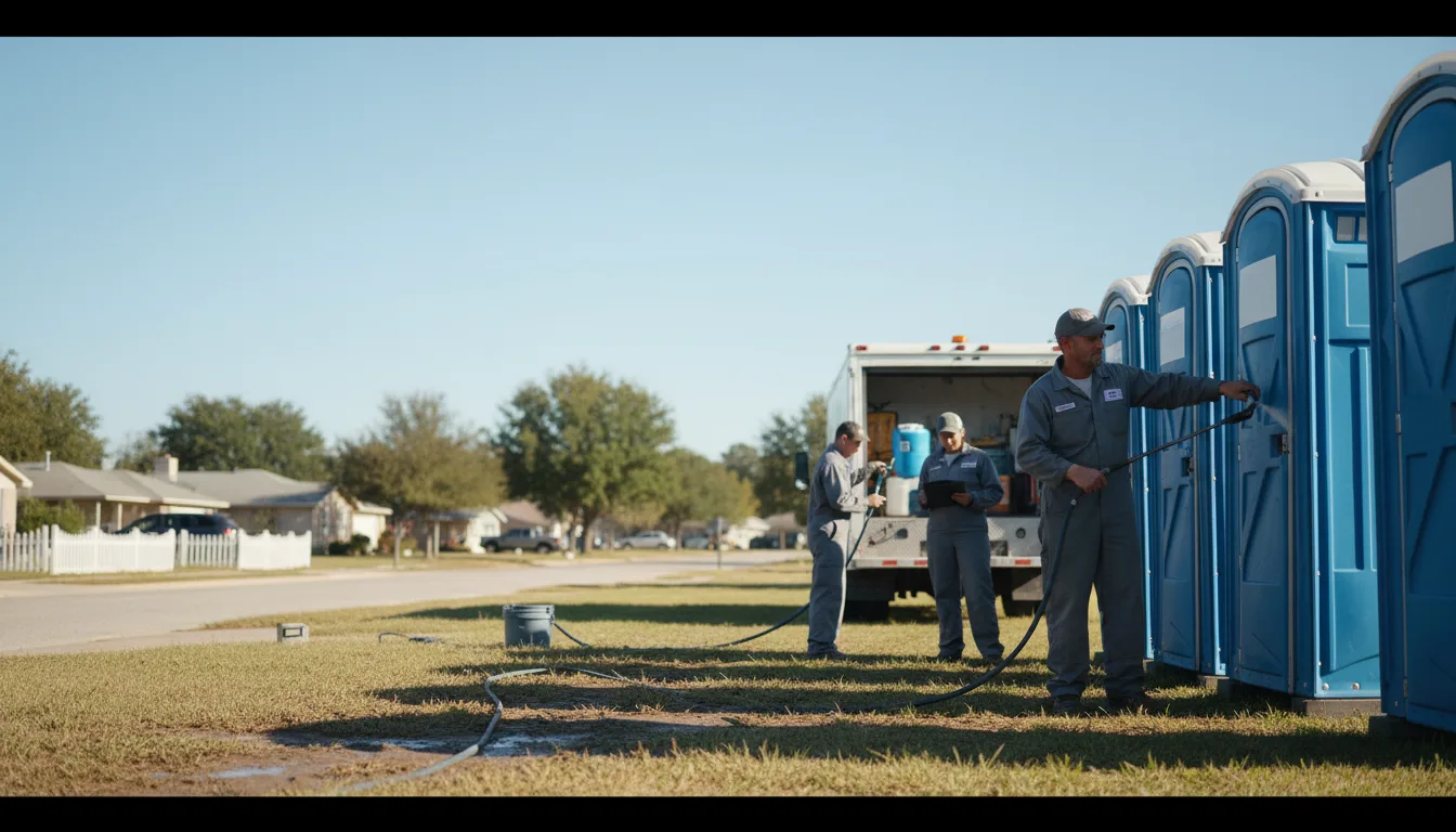 Long-Term Portable Toilet Rental in Port O Connor, TX near me